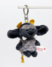 NICI Monster grau schwarz gelb Schlüsselanhänger Selten