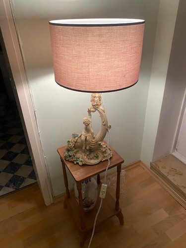 Tischlampe mit schirm putte - mit,