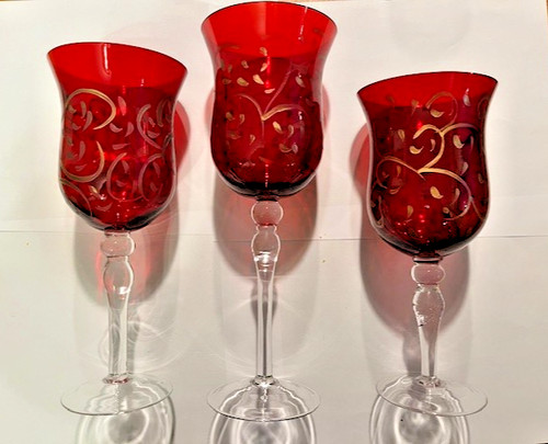 Kelche aus glas - aus, sehr