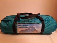 Tunnelzelt für 1 - 2 Personen Camping Outdoor Angel Wandern Strand Zelt