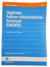SSP 88 DIGIFIZ Digitales Fahrer-Informationszentrum Golf 2 Jetta Stromlaufplan