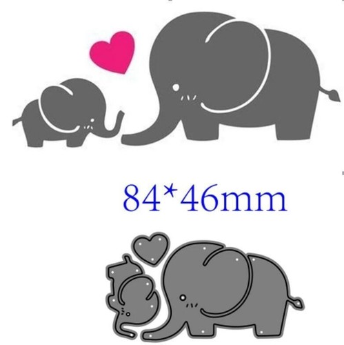 Stanzformen elefant metall - stanzformen,