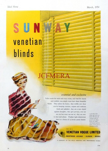Vintage sunway venetiam - sunway, blinds