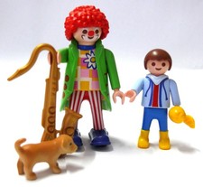 DY0811 / playmobil ® Toller Clown Super mit Saxofon - Kind und Hund