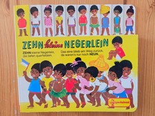 "ZEHN KLEINE NEGERLEIN" UNZENSIERT UNGESCHÖNT Bilderbuch 1965 R!R!R! Top-Zustand