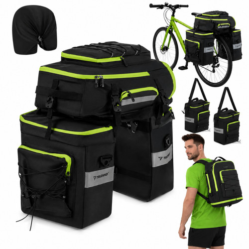 Fahrradtasche 3in1