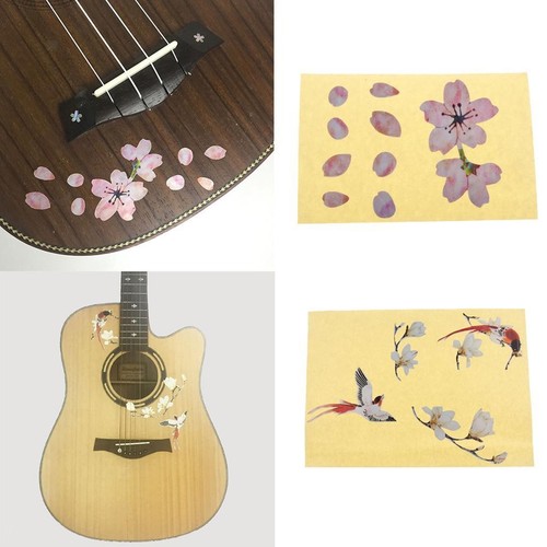 Gitarren inlay aufkleber - x,