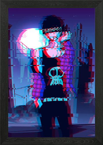 Senpai anime boy vaporwave - anime,