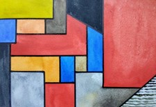 ORIGINAL AQUARELL - 12cm x