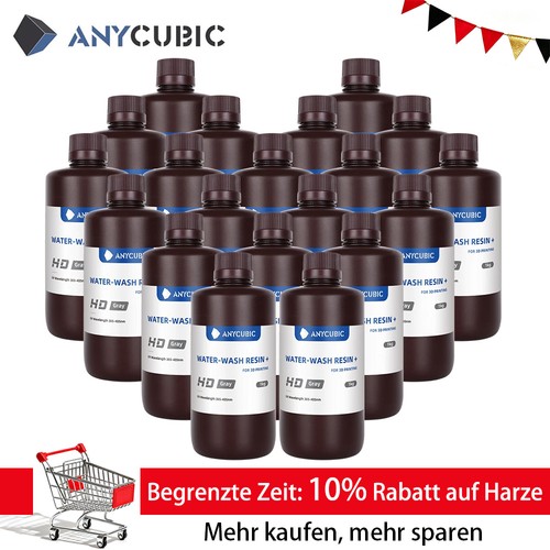 10kg anycubic gray water - anycubic,