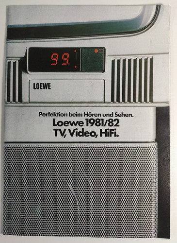 Loewe 1981 1982 - , komplett