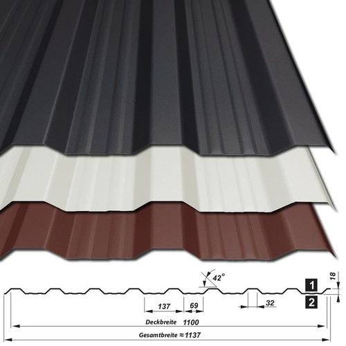 Trapezblech dachplatte 18dr - trapezblech,