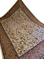 Königlicher Perser Teppich Täbris Handgeknüpfter Palast Orientteppich 393x284cm