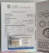 Wertanlage Diamanten mit Zertifikat 2.02 ct Round Brilliant VVS-VS