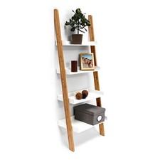 Leiterregal bambusregal - leiterregal,