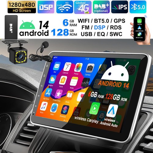 Dab 128g autoradio - 128g, din