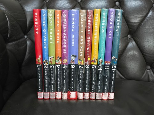 Bild comic bibliothek komplett - bild, comic-bibliothek