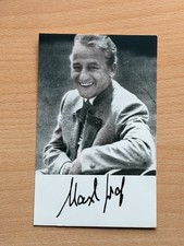Maxl Graf - Autogrammkarte
