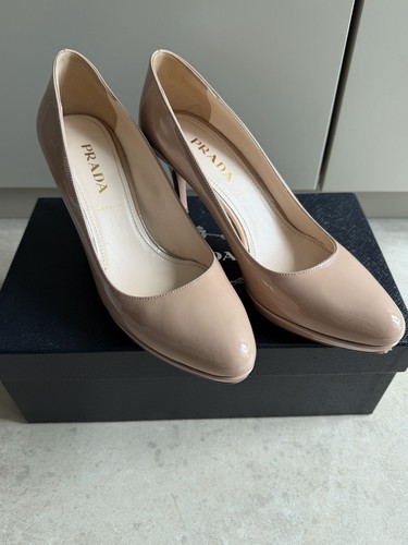Prada pumps nude lackleder - nude, gr