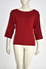 STRENESSE * weicher Pullover Pulli aus Wolle Kaschmir Rot Gr. 36