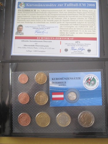 österreich euro kms 2005 2008 - euro,