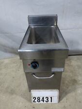 Edelstahl Bainmarie Wärmebehälter Wasserbad Standgerät m. Festwasseransch. 28431