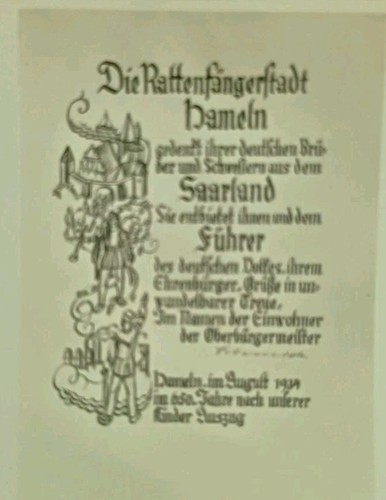 Rattenfänger von hameln 1934 - von,