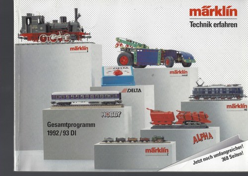 Marklin catalog gesamtprogramm - marklin,