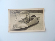 ALTES FOTO MESSERSCHMITT  KABINENROLLER  AUTO OLDTIMER PKW 50er JAHRE