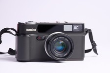 Konica Hexar mit Blitzgerät - sehr schöner Zustand - mit Zubehör