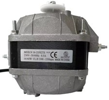 Lüftermotor Kondensator Ventilatormotor Fan - Motor MONDO 16W   230V 50Hz
