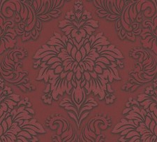 Vliestapete Barock bordeaux