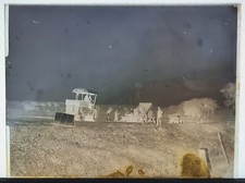 Tolle antike Foto Glasplatte