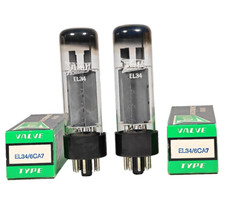 MATCHED PAIR EL34 RFT / 6CA7