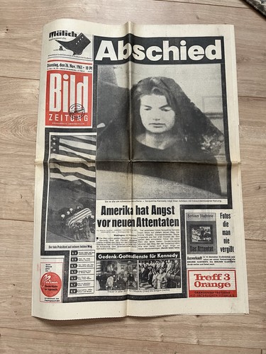 Bild zeitung 1963 tod - bild, 26.11.1963