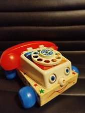 ? Fisher Price Telefon Chatter Phone Vintage 1961 Belgium Retro Spielzeug ?