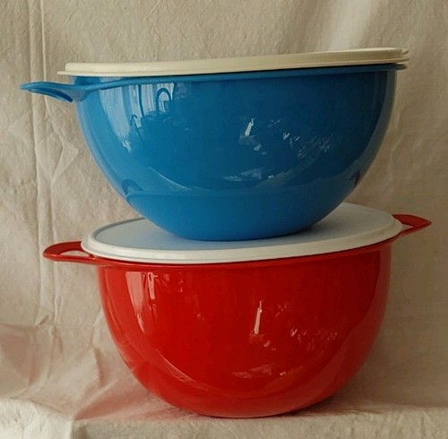 Tupperware rot 8 blau - tupperware,