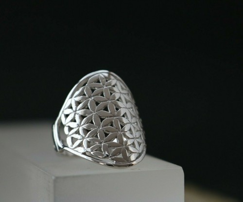 Blume des lebens ring - blume,