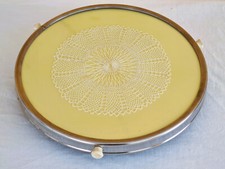 Alte drehbare Tortenplatte