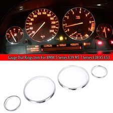 Chrom Instrumente Tacho Ringe