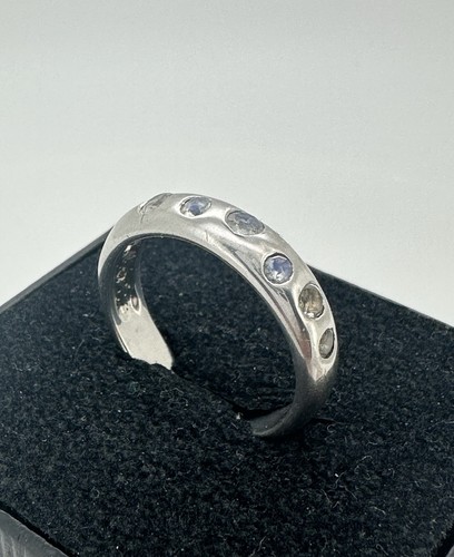 925 silber ring mondstein - 925,