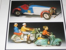 Autos Motorräder Blechspielzeug Bub Bing, Carette Gama Schuco TippCo Märklin Huk