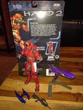 Halo 2 Spartan Rot Limited Edition Figur Joyride Studios Bungie Xbox Actionfigur