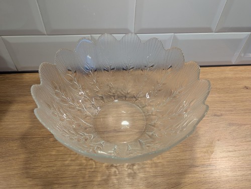 Große dekorative glasschale - große,
