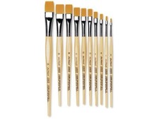 Da Vinci 304 Junior Schulpinsel Borstenpinsel Malpinsel Flachpinsel Pinsel NEU