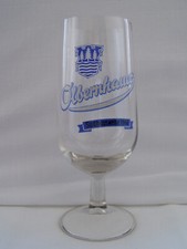 Brauerei-Bierglas "Olbernhauer - Sudhausweihe 1966" Tulpe 0,25 - email. Schrift