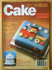 CAKE DECORATION - JULY 1995 -