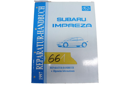 Reparatur handbuch subaru - handbuch,
