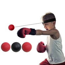 Kopfmontierter Speed Ball Punchball Reaktionsball verstellbar Trainingsgerät