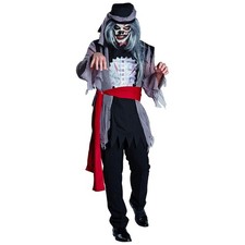 Zombie-Piraten Kostüm für